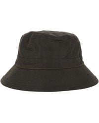 Barbour - Wax Bucket Hat - Lyst