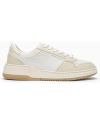 Ferragamo - Low Leather Trainer - Lyst