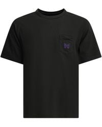 Needles - Aiguilles « Pocket Tee » T-shirt à col rond - Lyst