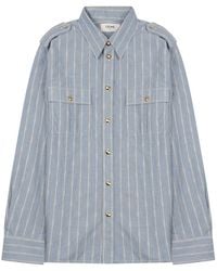 Celine - Cotton Shirt - Lyst