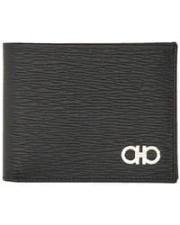 Ferragamo - Calfskin Hooks Wallet For - Lyst