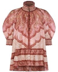 Zimmermann - Wanderlust Silk Blouse - Lyst