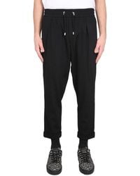Balmain - Relaxed Fit Wool Pants - Lyst