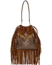 Etro - Borsa A Sacchetto Kalispera Media - Lyst