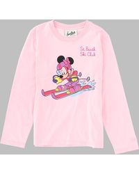 MC2 Saint Barth - Kids Mini Ski Club Cotton T-Shirt - Lyst