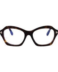 Tom Ford - Round Optical Ft6193 B 52 - Lyst