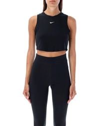 Nike - Top Zwart - Lyst
