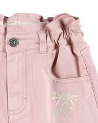 Golden Goose - Gabardine Bermuda Shorts - Lyst