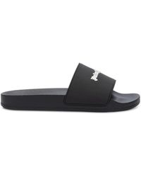 Palm Angels - Logo Pool Sliders - Lyst