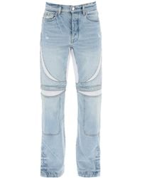 Amiri - MX 3 Jeans mit Netzeinsätzen - Lyst