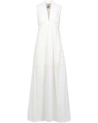 Semicouture - Jurken Wit - Lyst