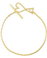 Ami Paris - Pulsera adc metal oro - Lyst