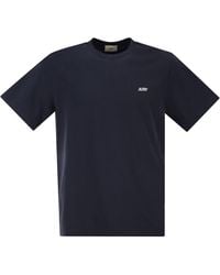 Autry - Katoenen T-shirt Met Geborduurd Logo - Lyst