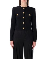 Balmain - Pulls Noir - Lyst