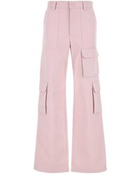 Gucci - Pastel Pink Cotton Cargo Pant - Lyst