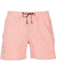 Rrd - Shorts Koralle+Weiß - Lyst