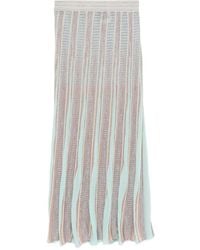 forte_forte - Pleated Long Skirt - Lyst