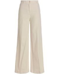 Nude - Jean à jambes larges nue - Lyst