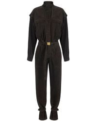 Elisabetta Franchi - Long Jumpsuit - Lyst