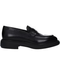 Ferragamo - Mocassini Caligola Uomo Pelle Nero - Lyst