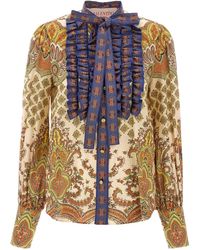 Valentino Garavani - 'Voyage Imaginaire' Hemd - Lyst