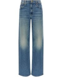Mother - Jeans "The Spinner Zip Sneak" - Lyst