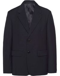 Prada - Wollen Blazer - Lyst
