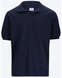 C.P. Company - Knitwear Polo Collar - Lyst