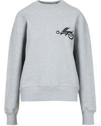 MSGM - Pullover Grau - Lyst