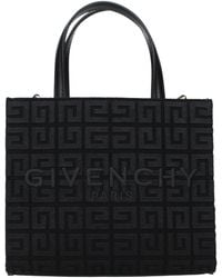 Givenchy - Borse A Mano G-Tote Donna Tessuto Nero - Lyst