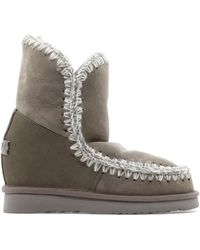 Mou - Eskimo Inner Wedge Ankle Boots - Lyst