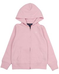 Polo Ralph Lauren - Fz Hoodie Tops Knit - Lyst