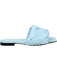 Bottega Veneta - Clogs And Mules Pale Leather - Lyst