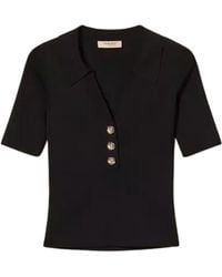 Twinset - Twin -Set -T -Shirts und Polos schwarz - Lyst