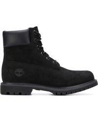 Timberland - Premium 6 Inch Veter Waterdichte Laars Zwart - Lyst