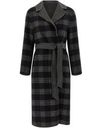 Twinset - Omkeerbare Jas Met Dubbele Doek - Lyst