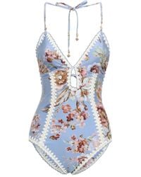 Zimmermann - Badpak Met Print - Lyst