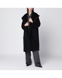 Tagliatore - Alpaca And Woolblend Coat With Hood - Lyst