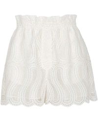 Raquel Diniz - Bahia Lace Shorts - Lyst