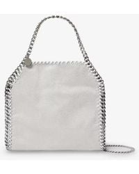 Stella McCartney - Falabella Mini Bag Eco Shaggy Deer W/Stainless Steel Chain - Lyst