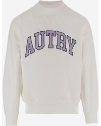 Autry - Cotton Sweatshirt With Logo - Lyst