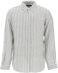 Polo Ralph Lauren - Gestreepte Aangepaste Fit Shirt - Lyst