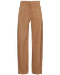 Elisabetta Franchi - Straight-Leg Trousers - Lyst