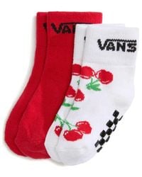 Vans - "Checkboard With Logo" Socks - Lyst