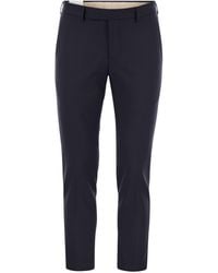 PT Torino - Dieci Virgin Wool Trousers - Lyst