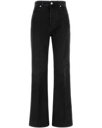 Bottega Veneta - Black Denim Jeans - Lyst