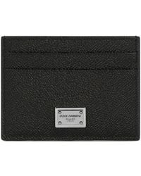 Dolce & Gabbana - Card Holder With Logo - Lyst