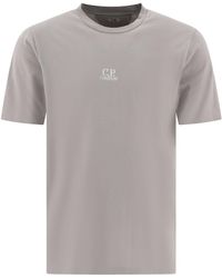 C.P. Company - C.P. Firma "24/1 Drei Karten" T -Shirt - Lyst