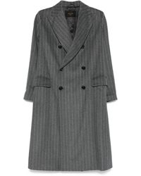 Paltò - Manteau à poitrine à double poitrine de laine - Lyst