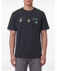 Off-White c/o Virgil Abloh - Bacco Arrow Skate Cotton T Shirt - Lyst